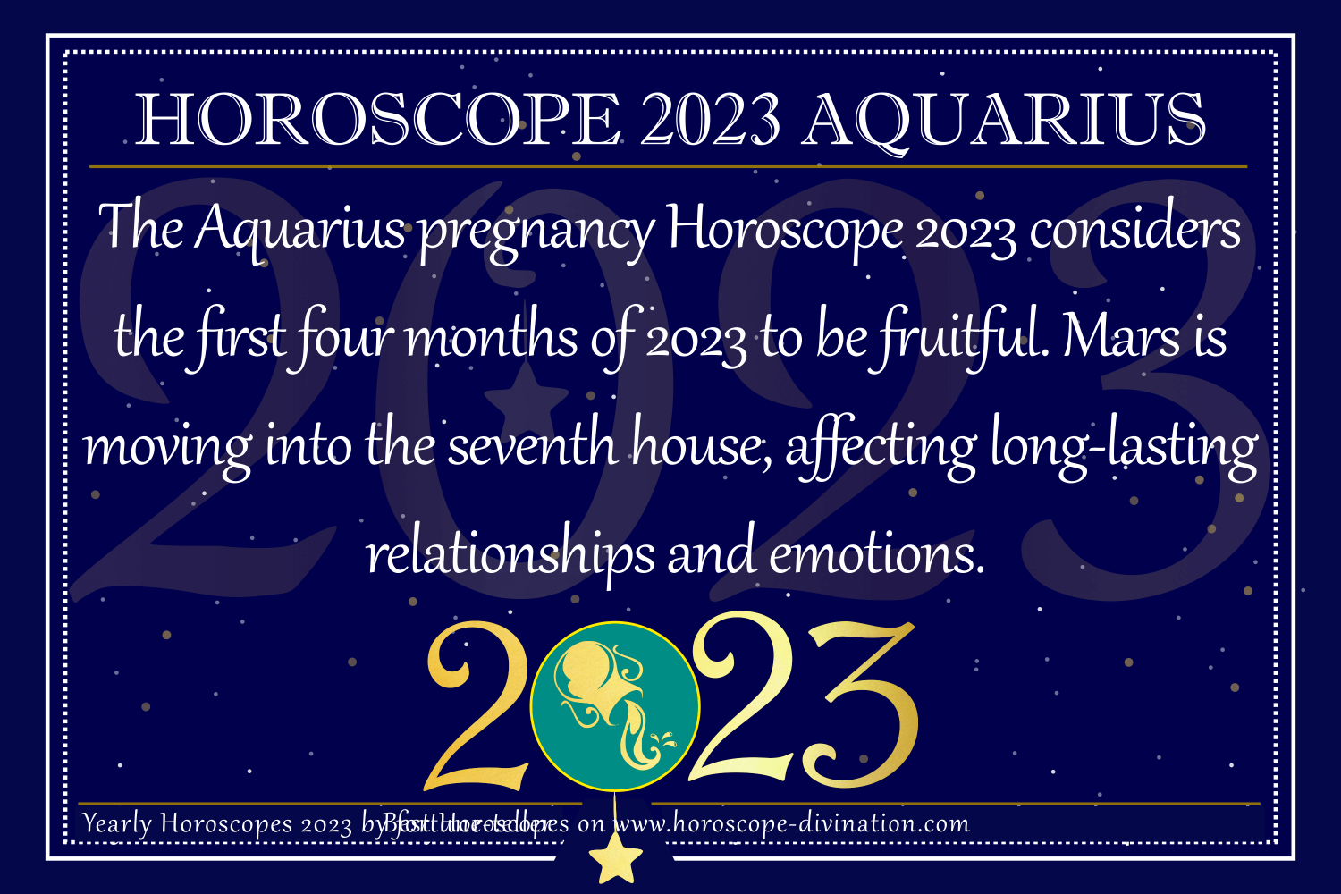Aquarius Horoscope Love Pregnancy