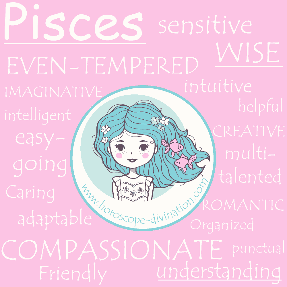 pisces traits of personality in zodiac meme