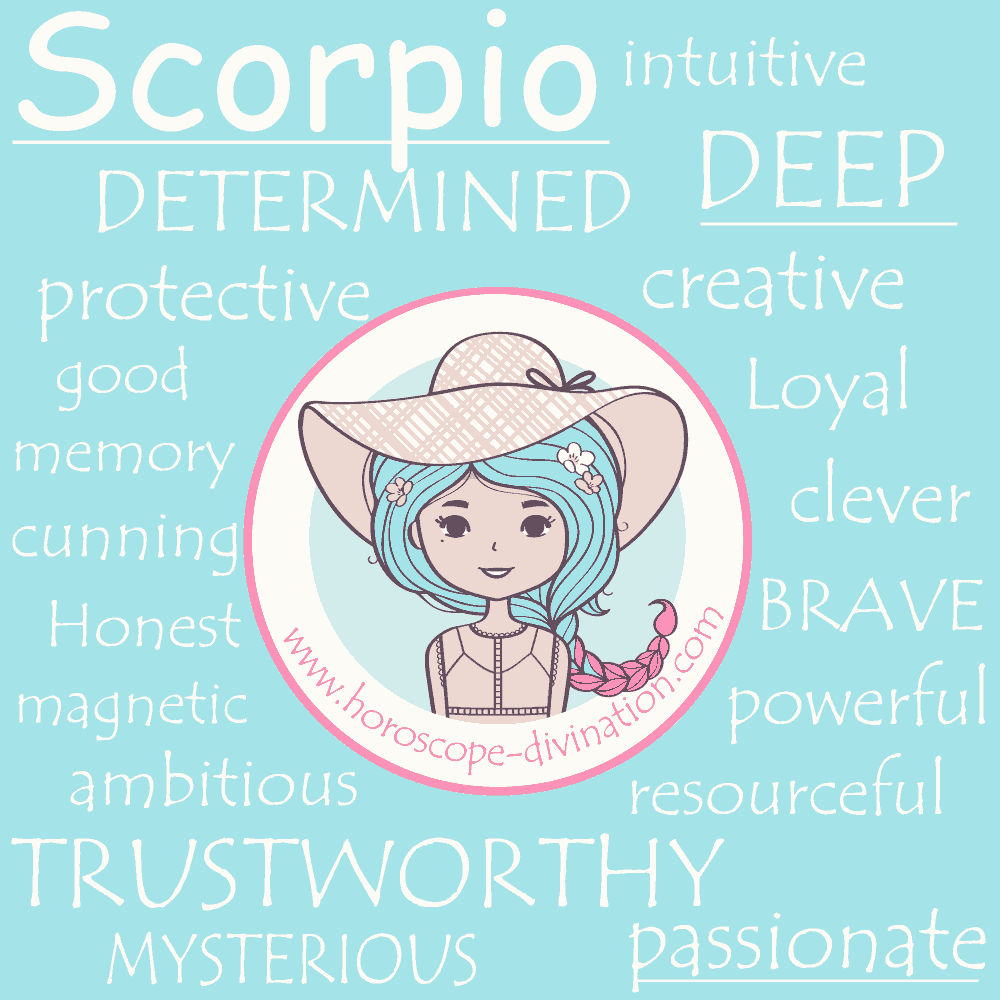 scorpio traits of personality in astrology meme
