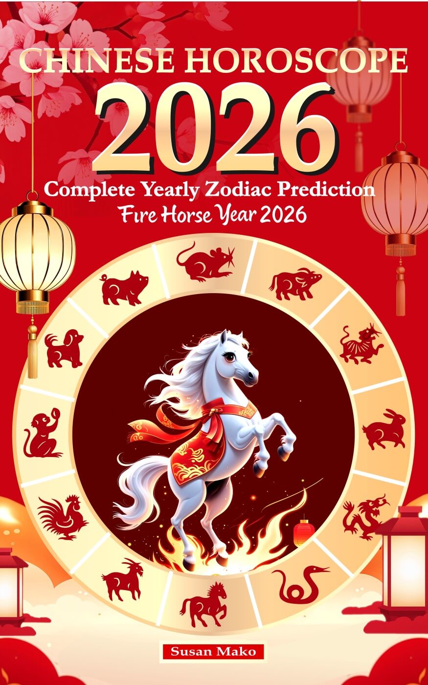 Chinese horoscope 2026 Chinese New Year 2026 of the year of the Fire Horse 2026
