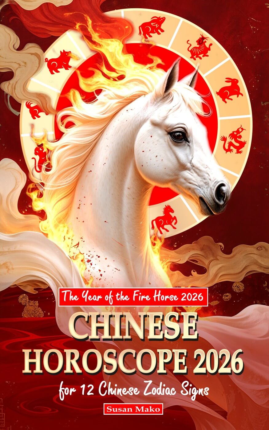 Chinese horoscope 2026 for 12 Zodiac Signs rat ox tiger rabbit snake dragon horse goat rooster monkey dog pig