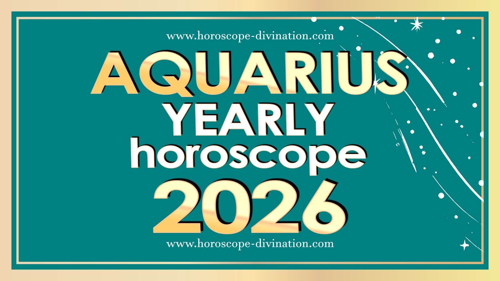 aquarius horoscope 2026