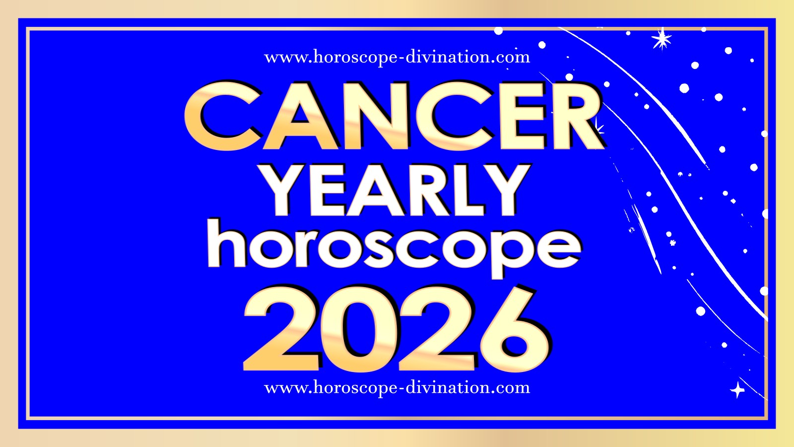 Cancer horoscope 2026