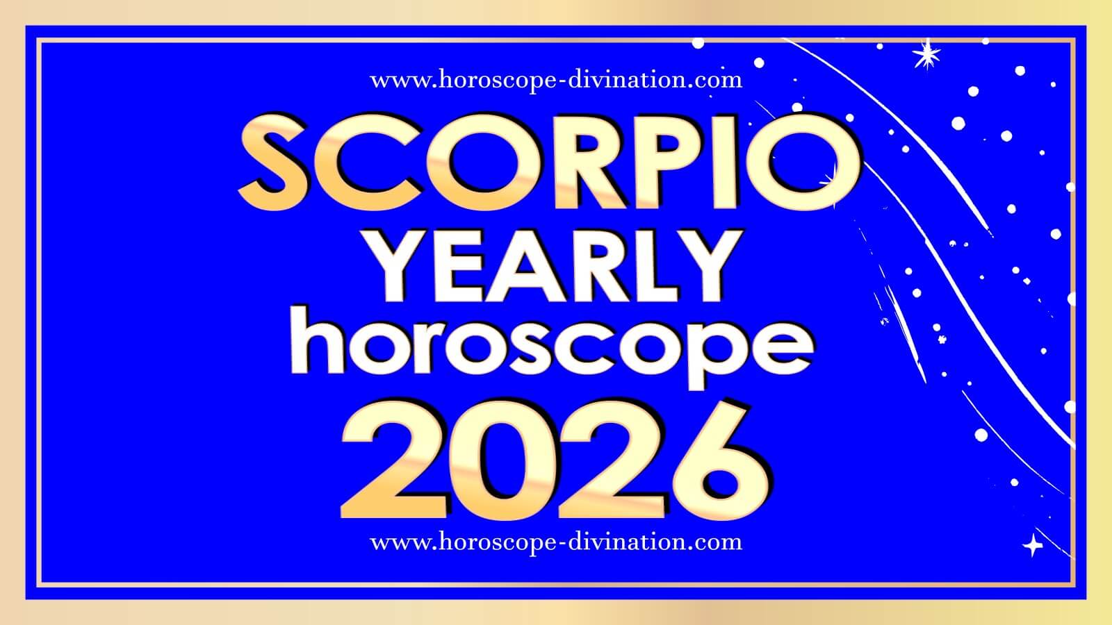 scorpio horoscope 2026
