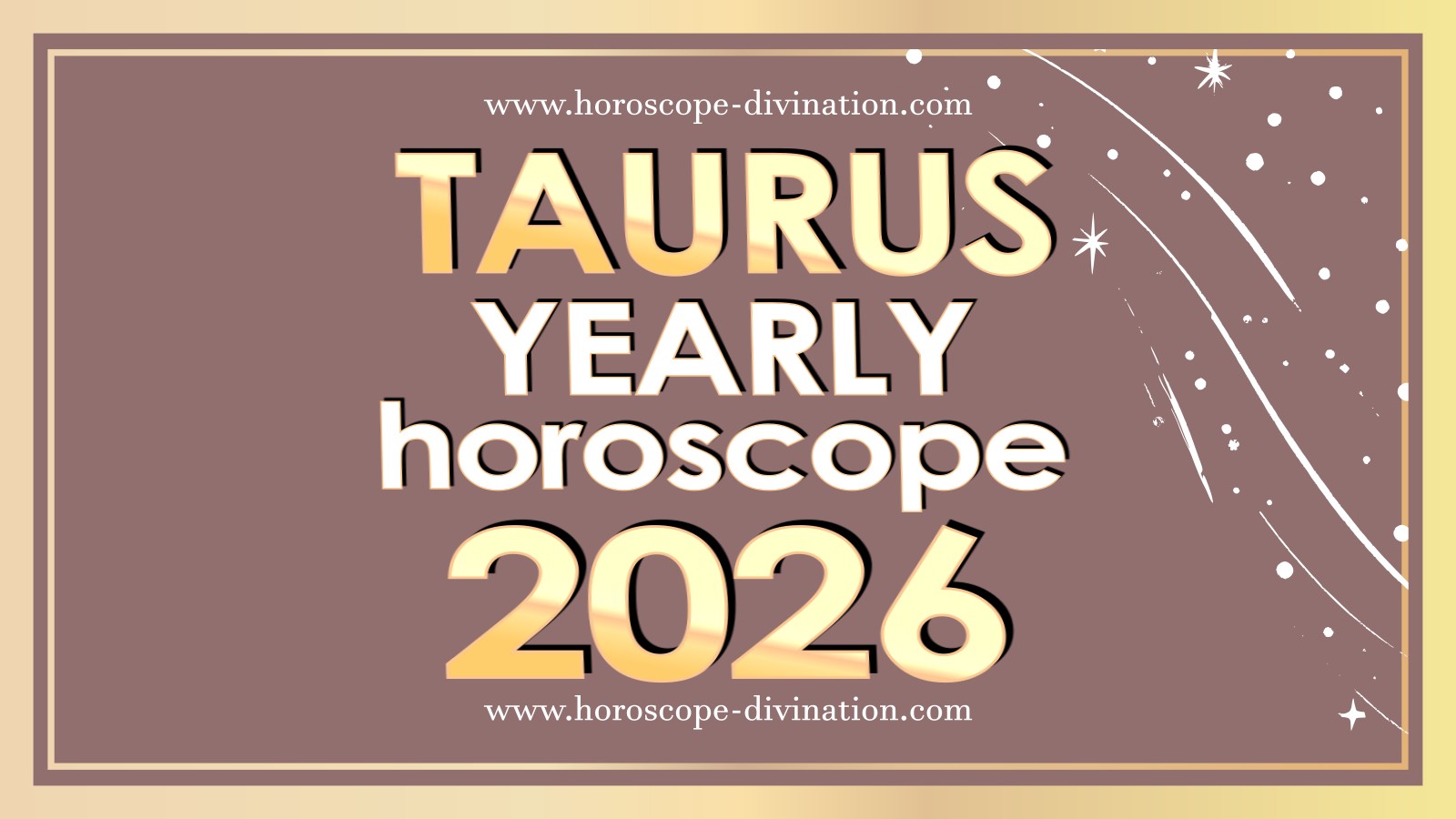 Taurus horoscope 2026