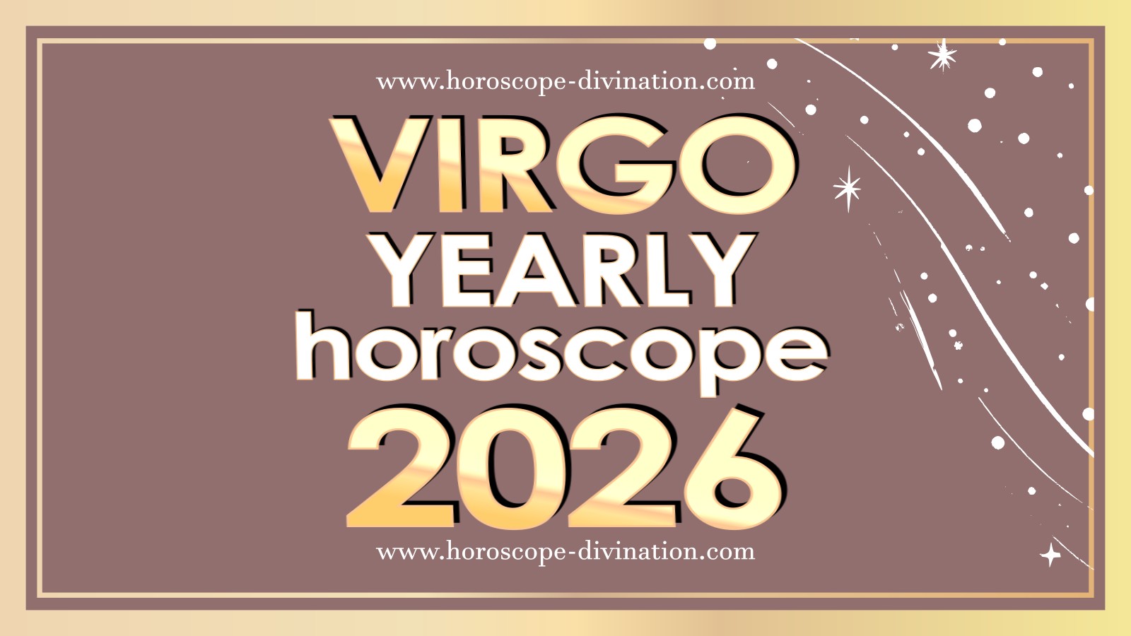 Virgo horoscope 2026