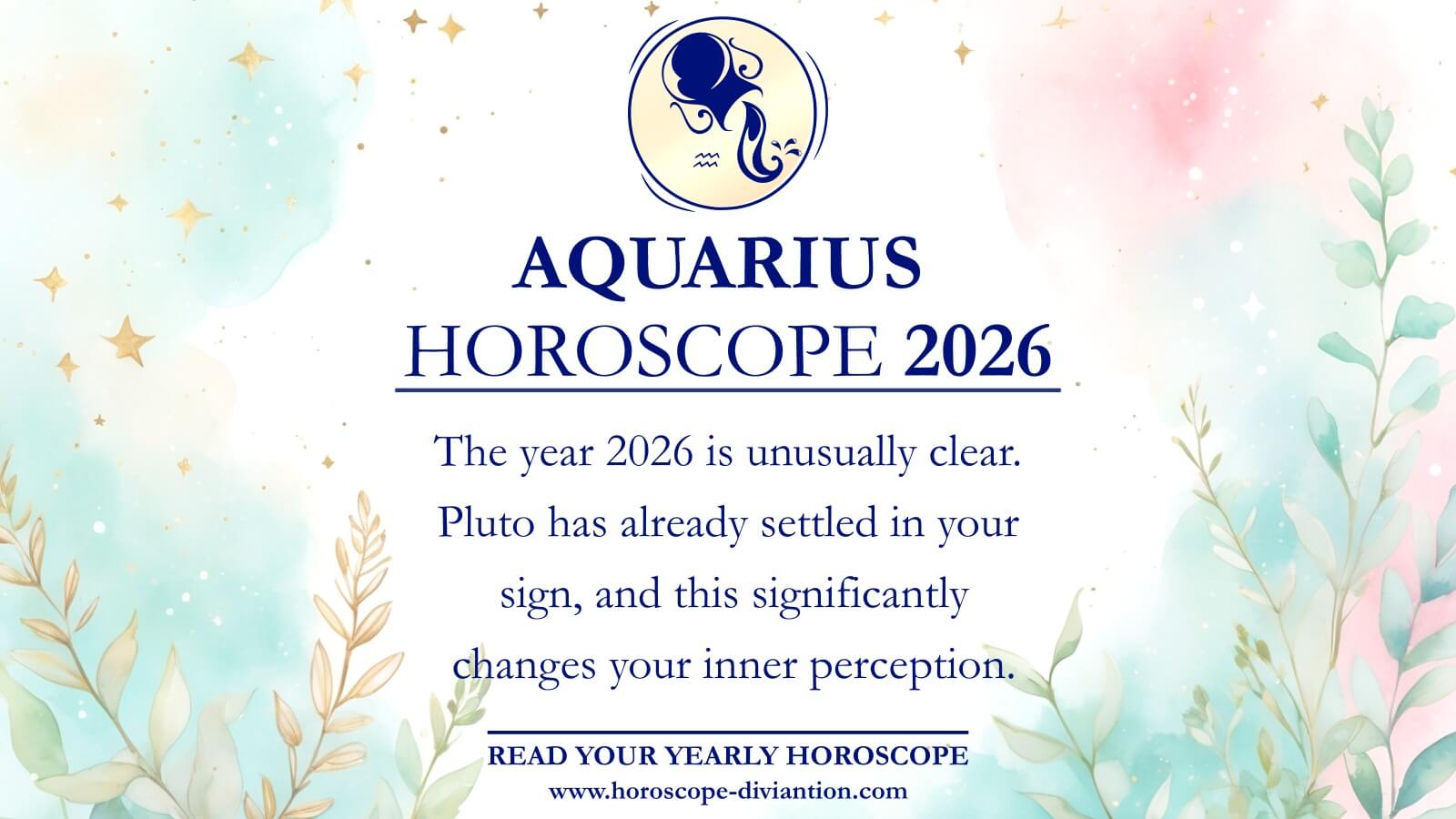 aquarius horoscope 2026 overview