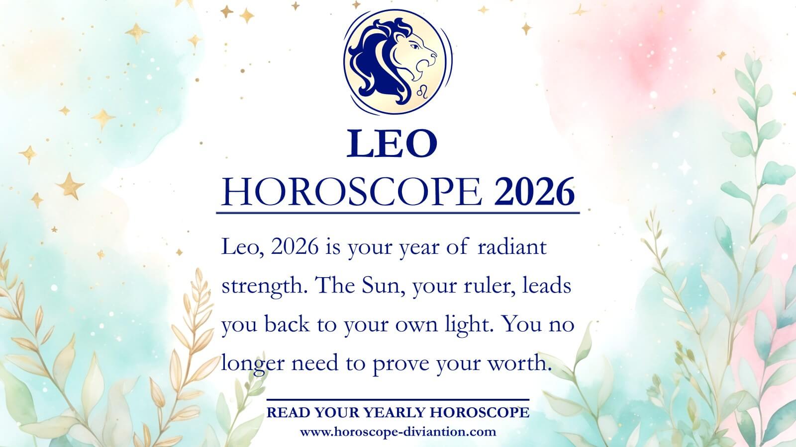 leo horoscope 2026 overview
