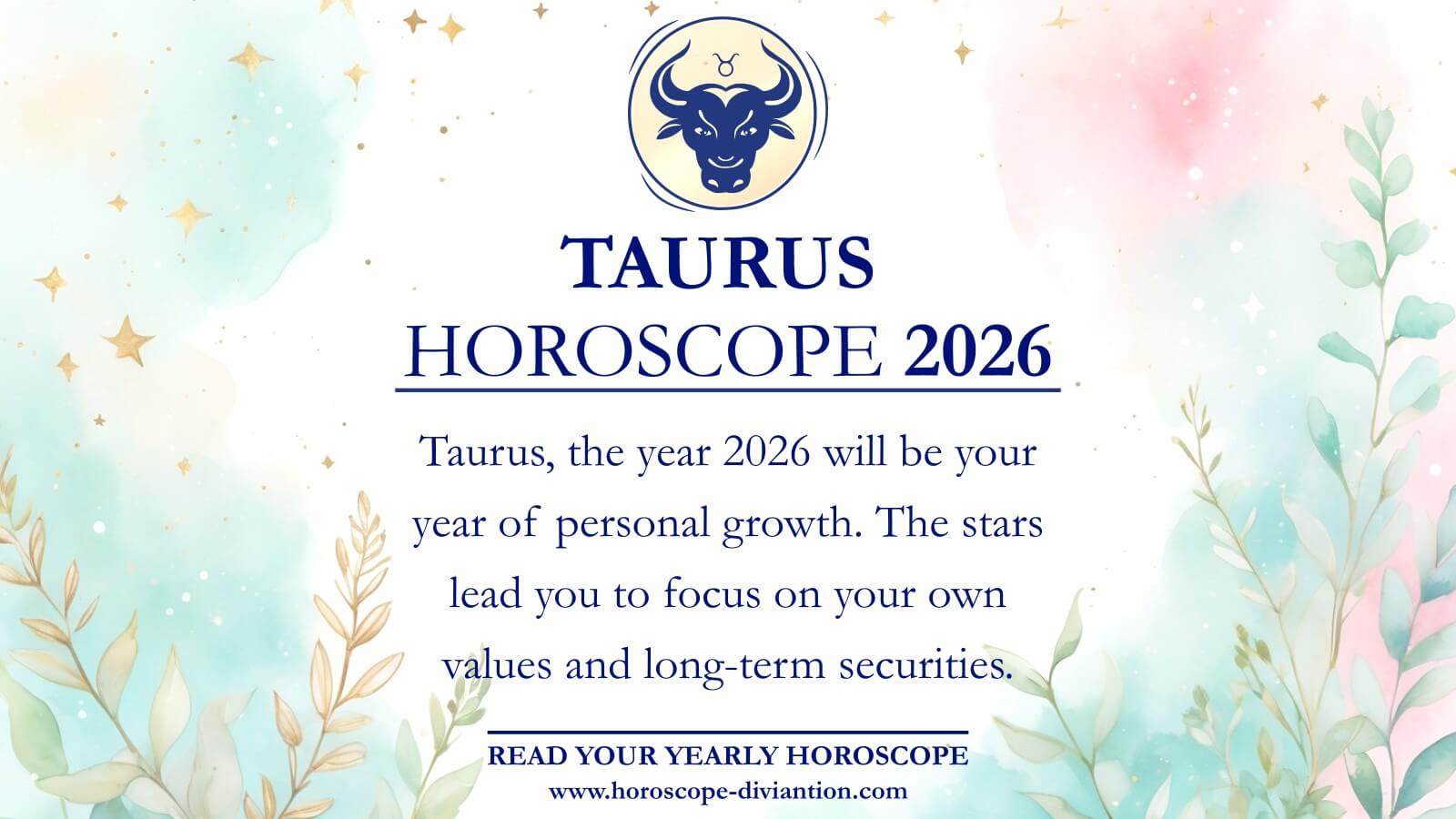 taurus horoscope 2026 overview