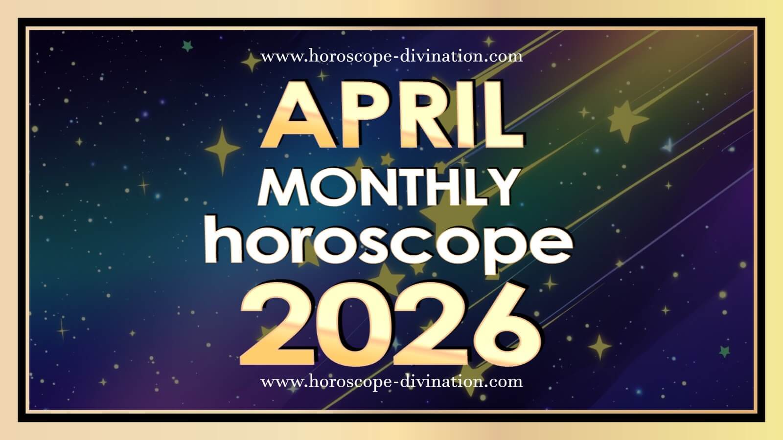 April horoscope 2026