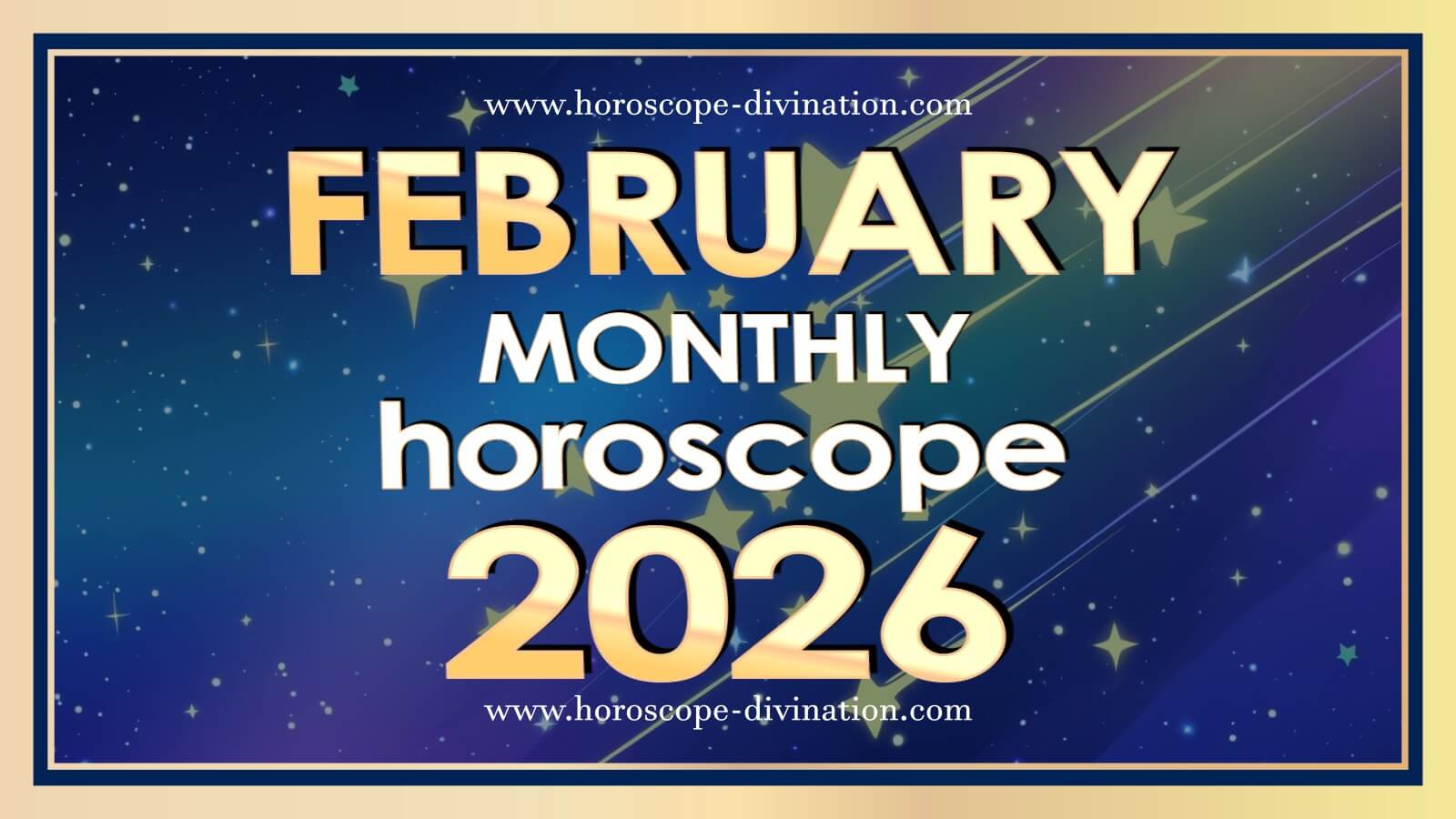 February horoscope 2026