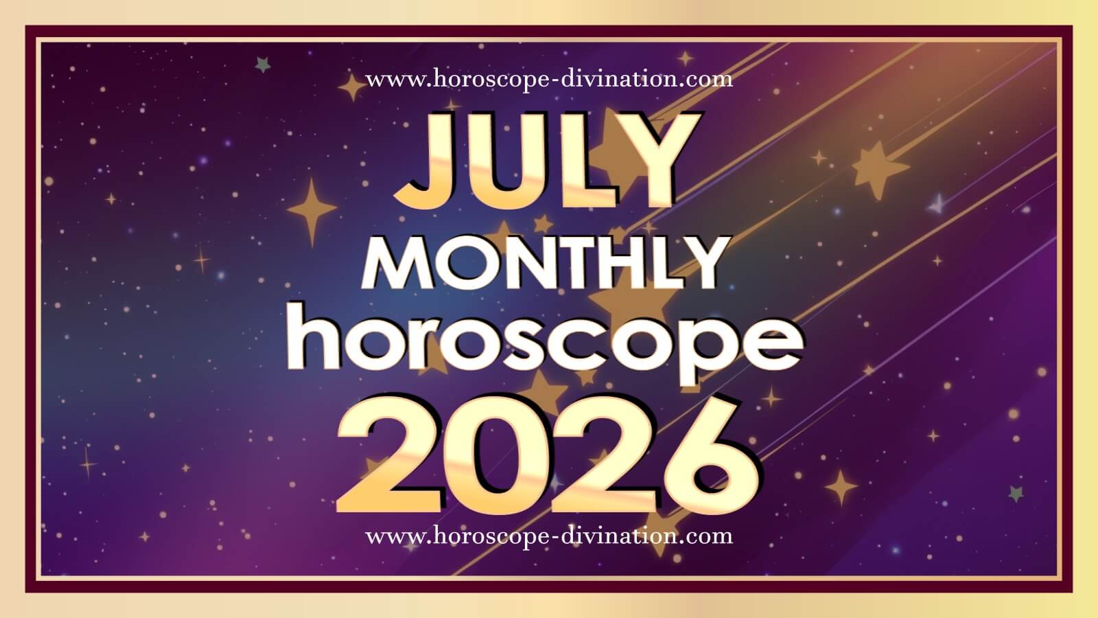 July horoscope 2026