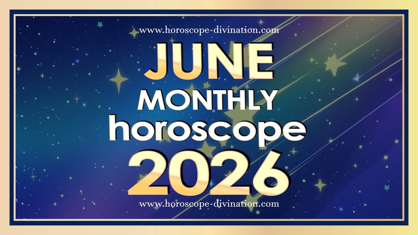 June horoscope 2026