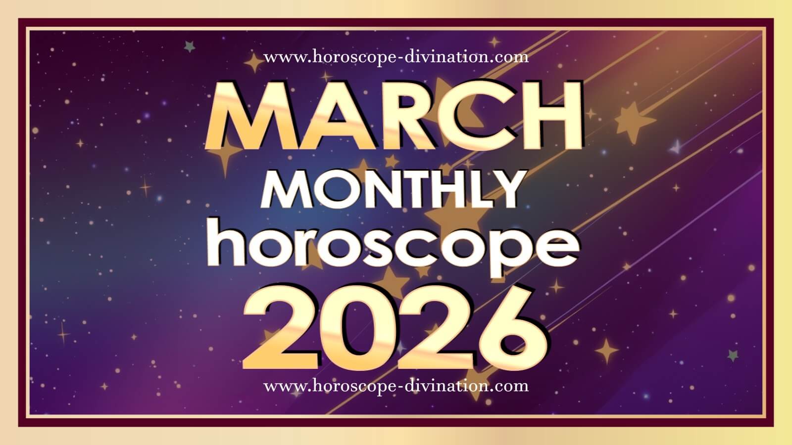 March horoscope 2026