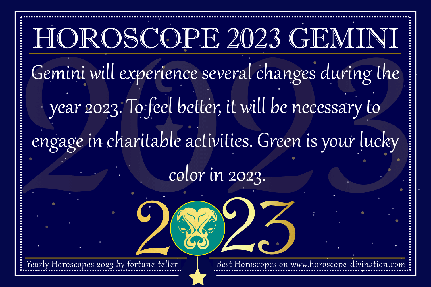Horoscope 2023 Gemini Yearly Forecast & Future
