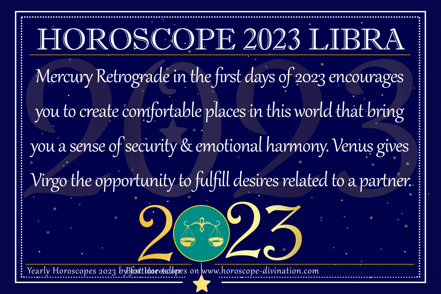 Horoscope 2023 Libra Yearly Forecast & Future