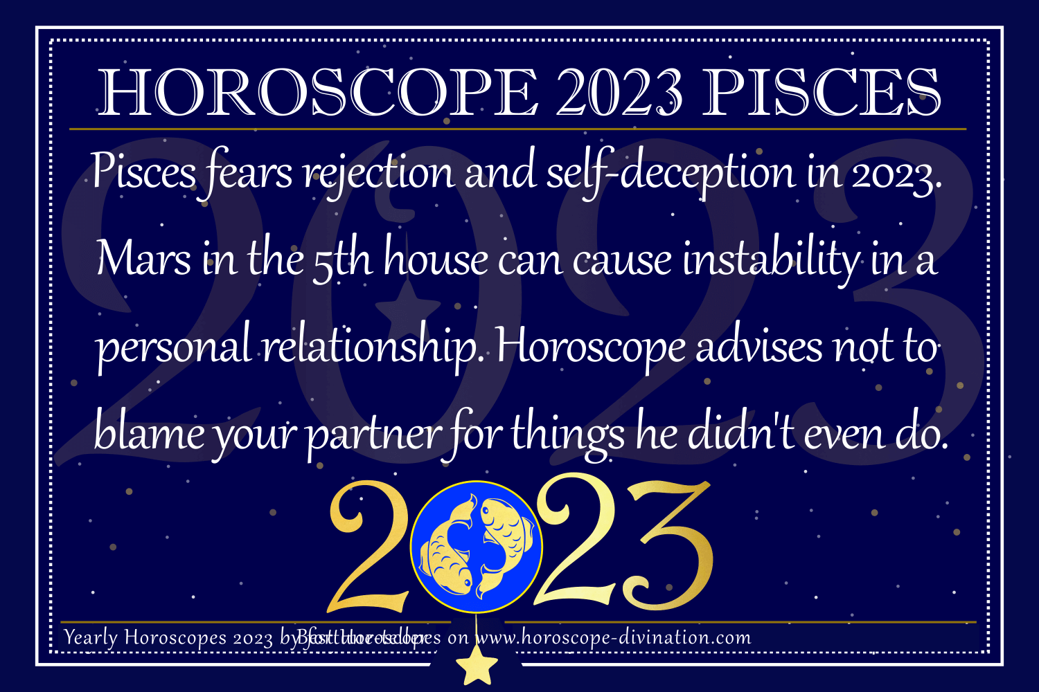 Horoscope 2023 Pisces Yearly Forecast & Future