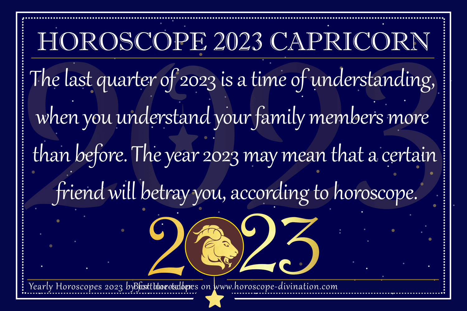 Capricorn Horoscope 2023 Love Pregnancy   Horoscope 2023 Capricorn 