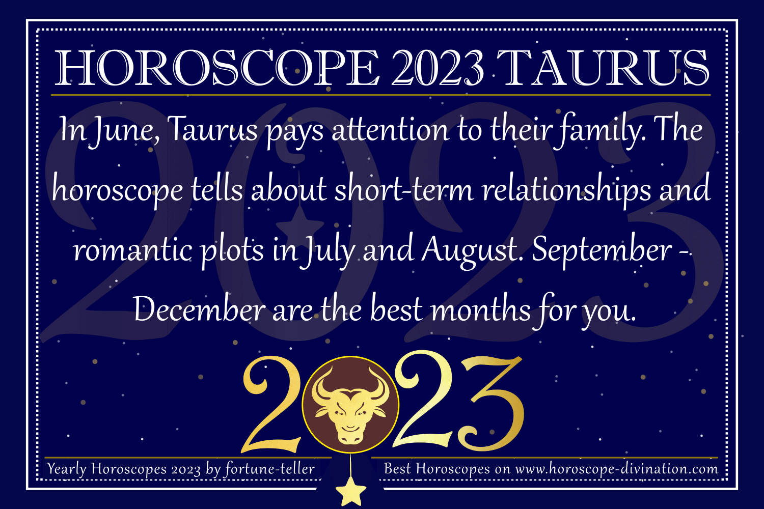 Taurus Horoscope 2023 Love & Pregnancy