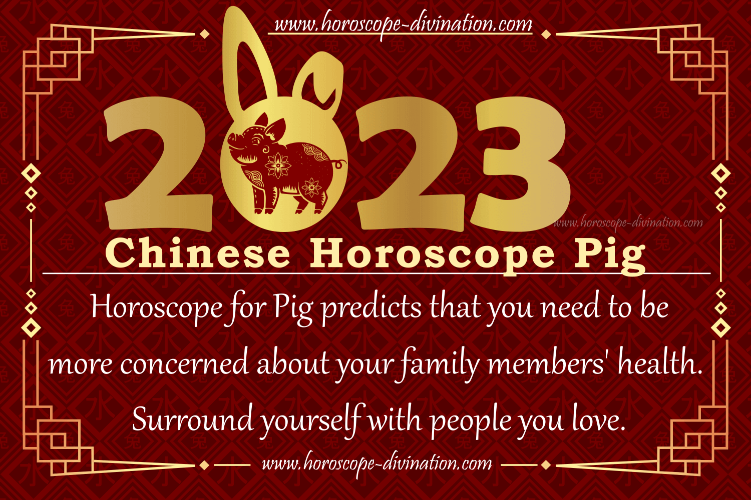 Pig Chinese Horoscope 2023 Love & Relationship