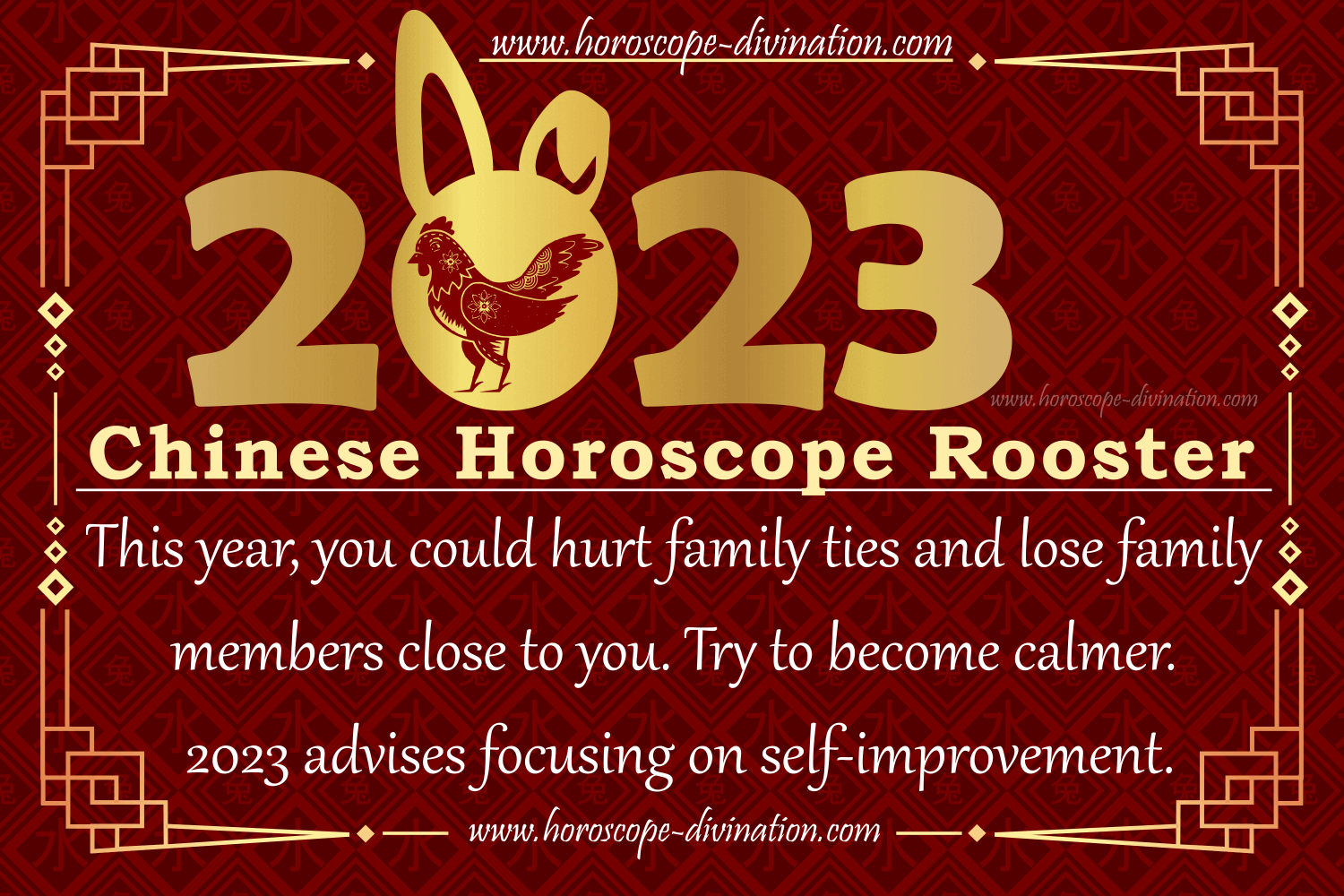 Rooster Chinese Horoscope 2023 Love & Relationship