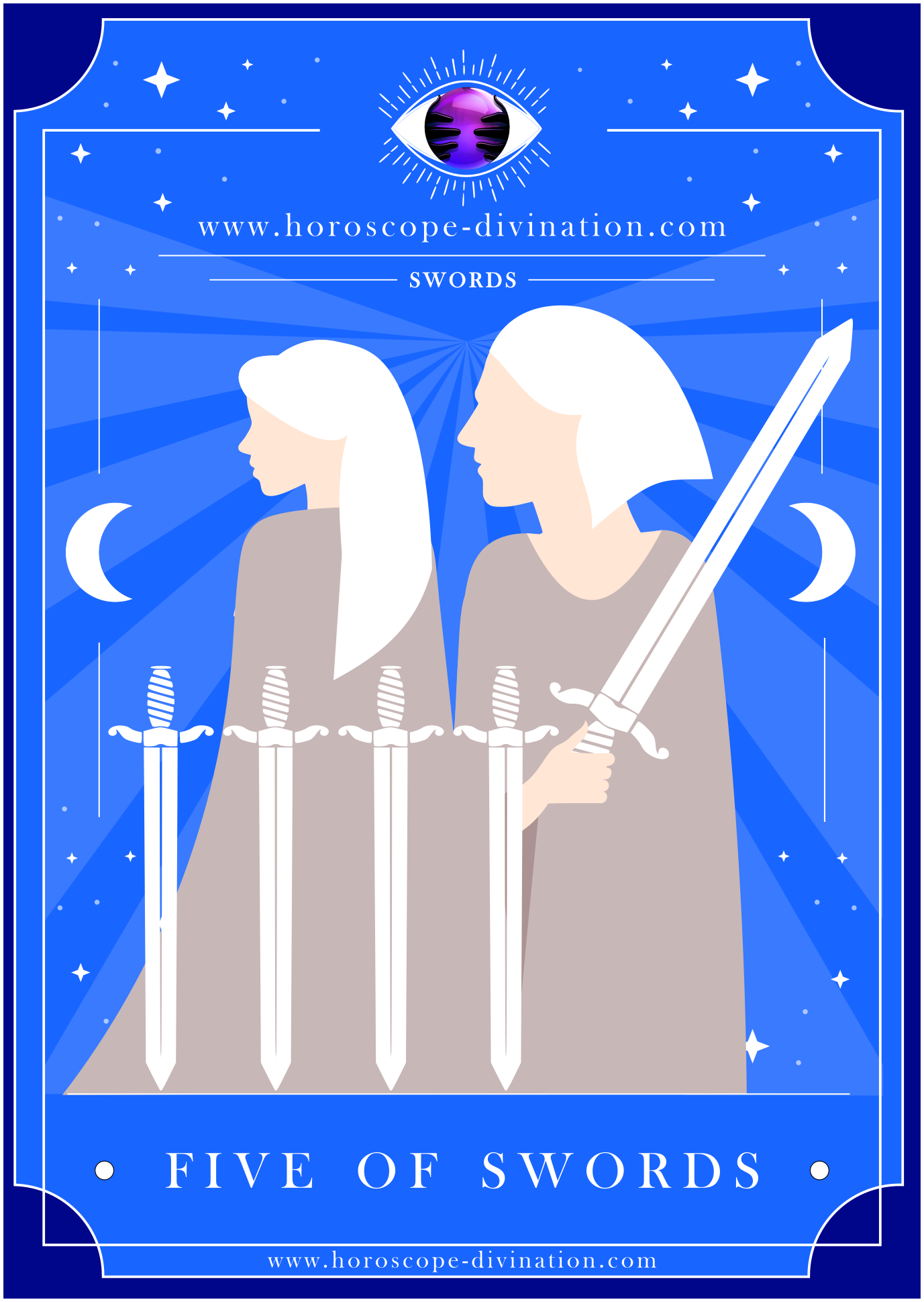 Tarot: Card Of the Day — Five of Swords | Free Reading