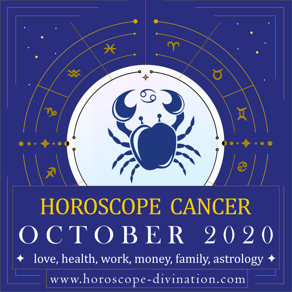 October 2020 Horoscope for Cancer
