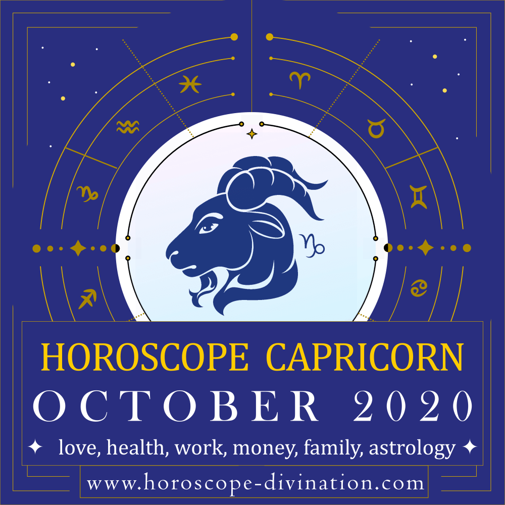 October 2020 Horoscope for Capricorn
