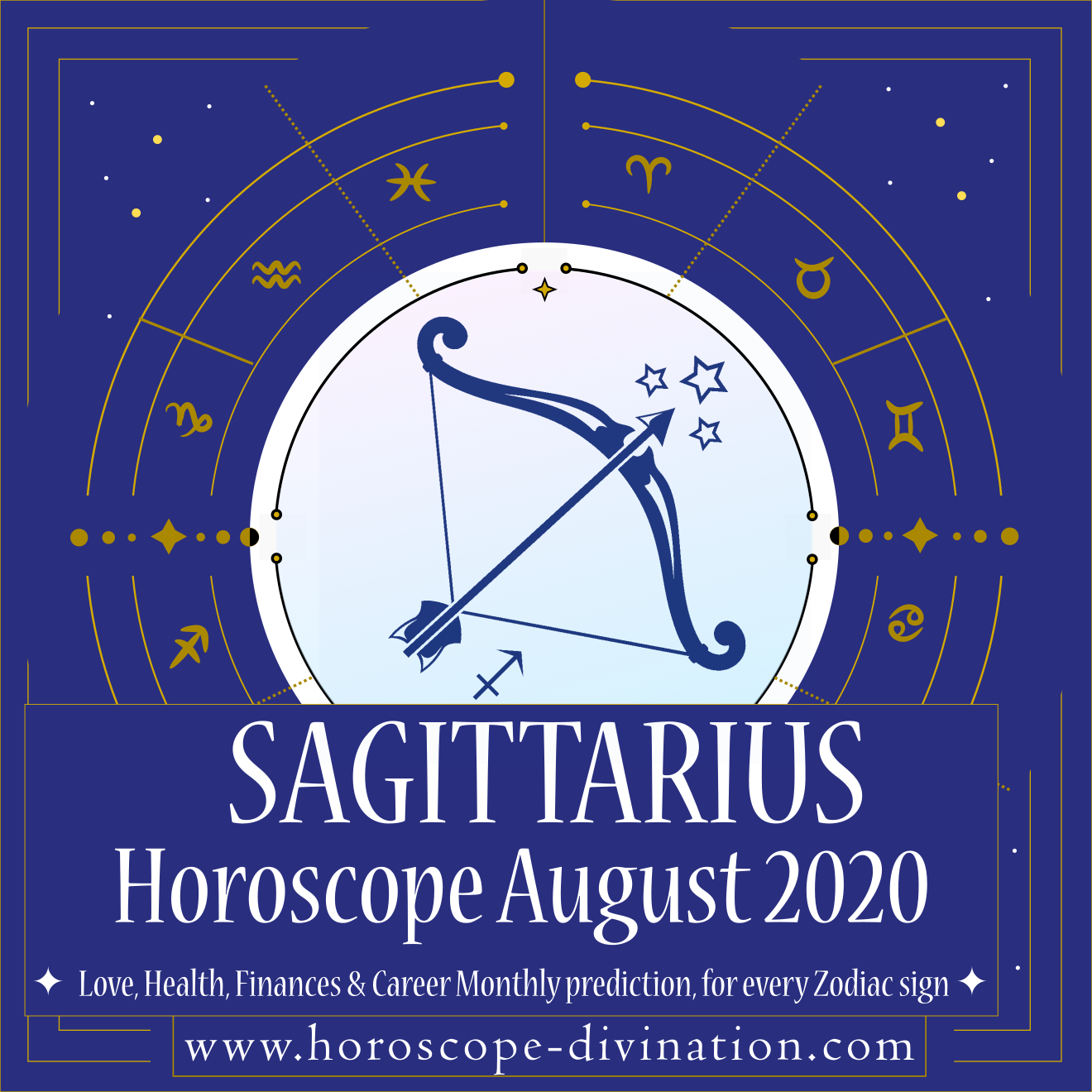 Monthly Horoscope August 2020 12x Love, Career & Health