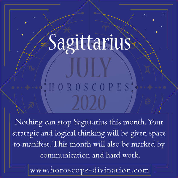July 2020 Horoscope Sagittarius