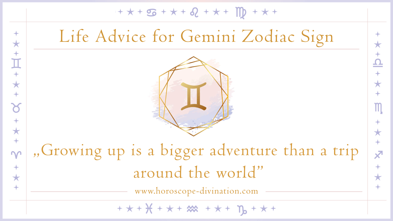 Motivation for Gemini zodiac sign - zodiac best advice