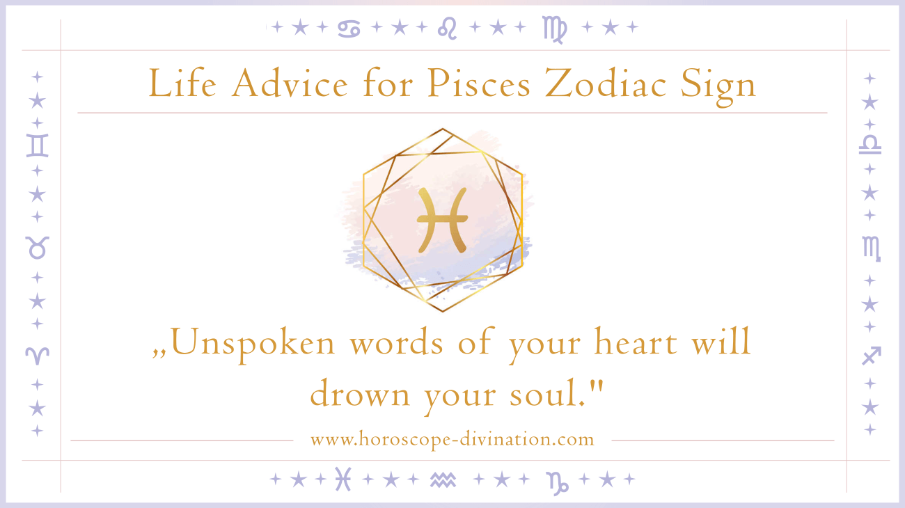 Life motivation and Advice for Pisces sun sign
