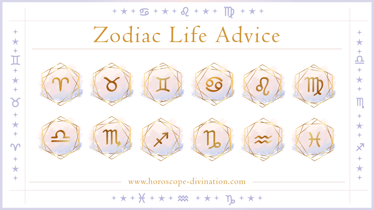 motivation - advice for every zodiac sign