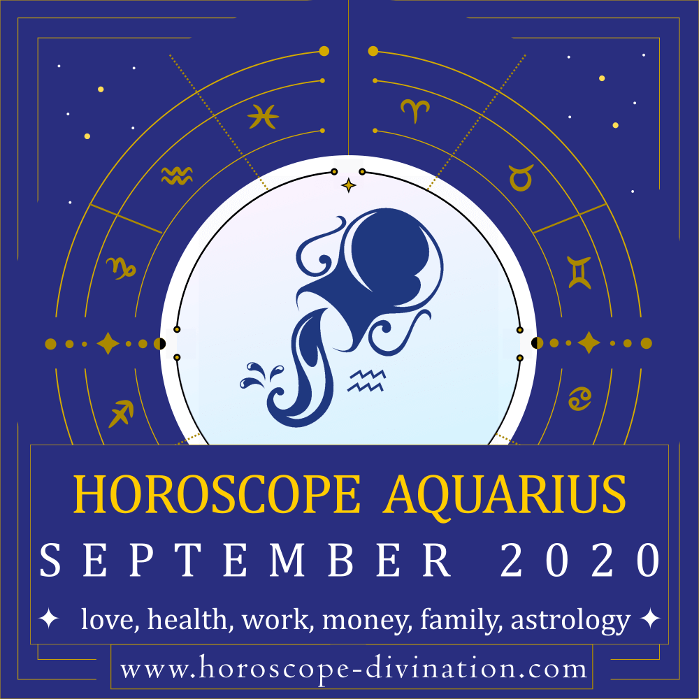 September 2020 Horoscope for Aquarius