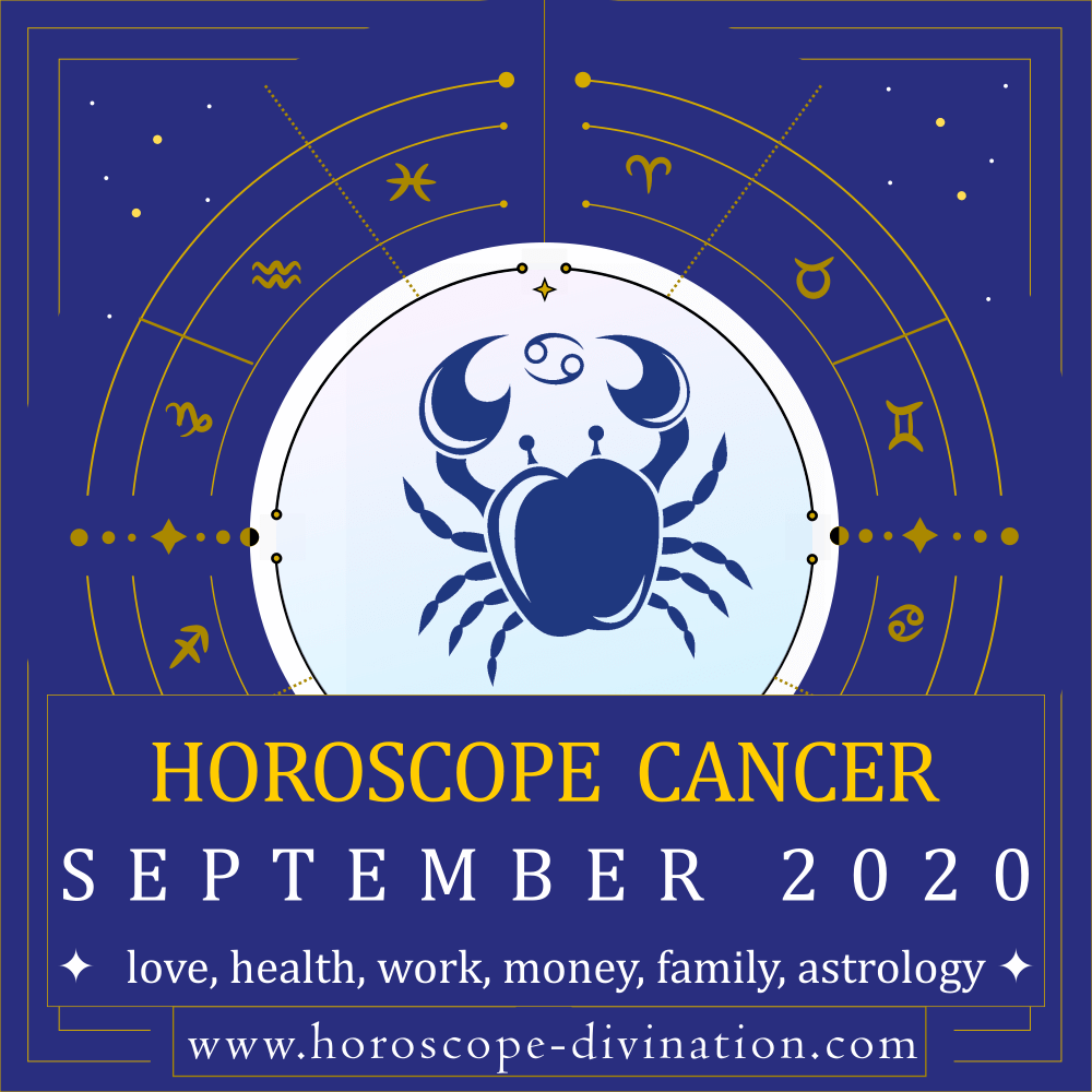 September 2020 Horoscope for Cancer