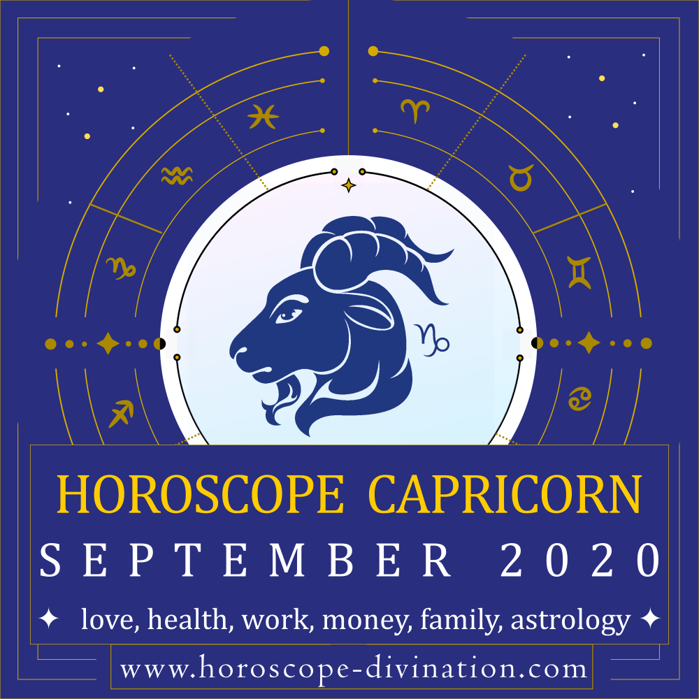 September 2020 Horoscope for Capricorn
