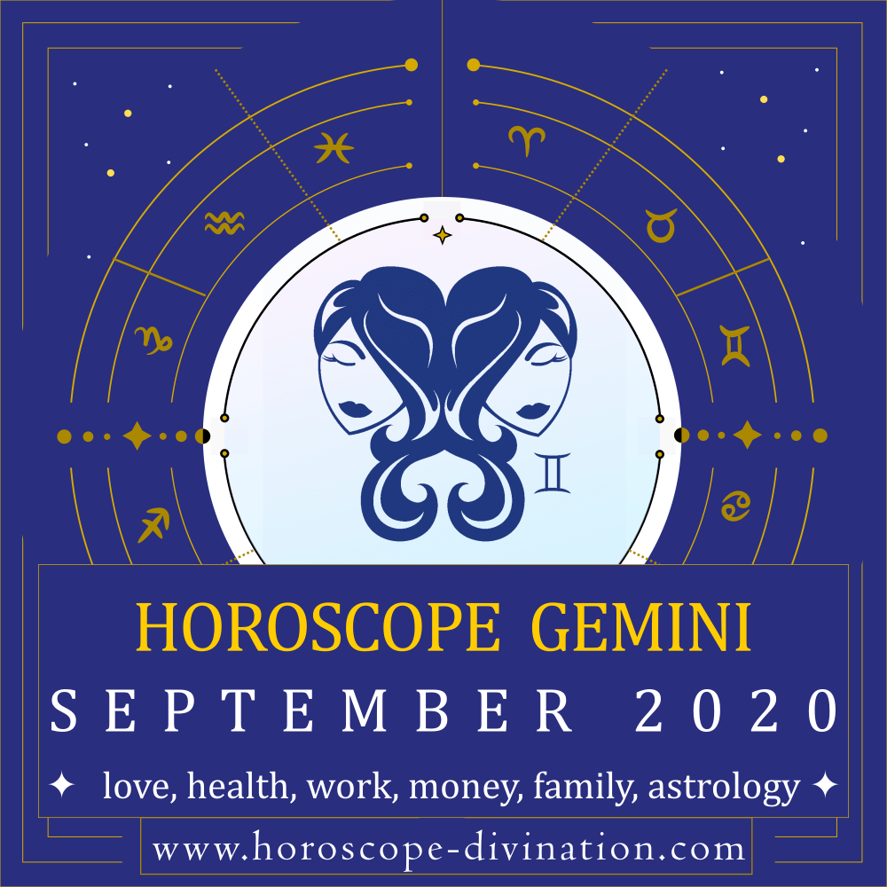 September 2020 Horoscope for Gemini
