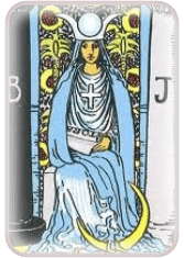 daily tarot reading - tarot card High Priestess