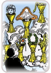 daily tarot reading - tarot card Seven of Cups