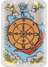 wheel of fortune - tarot card of the day