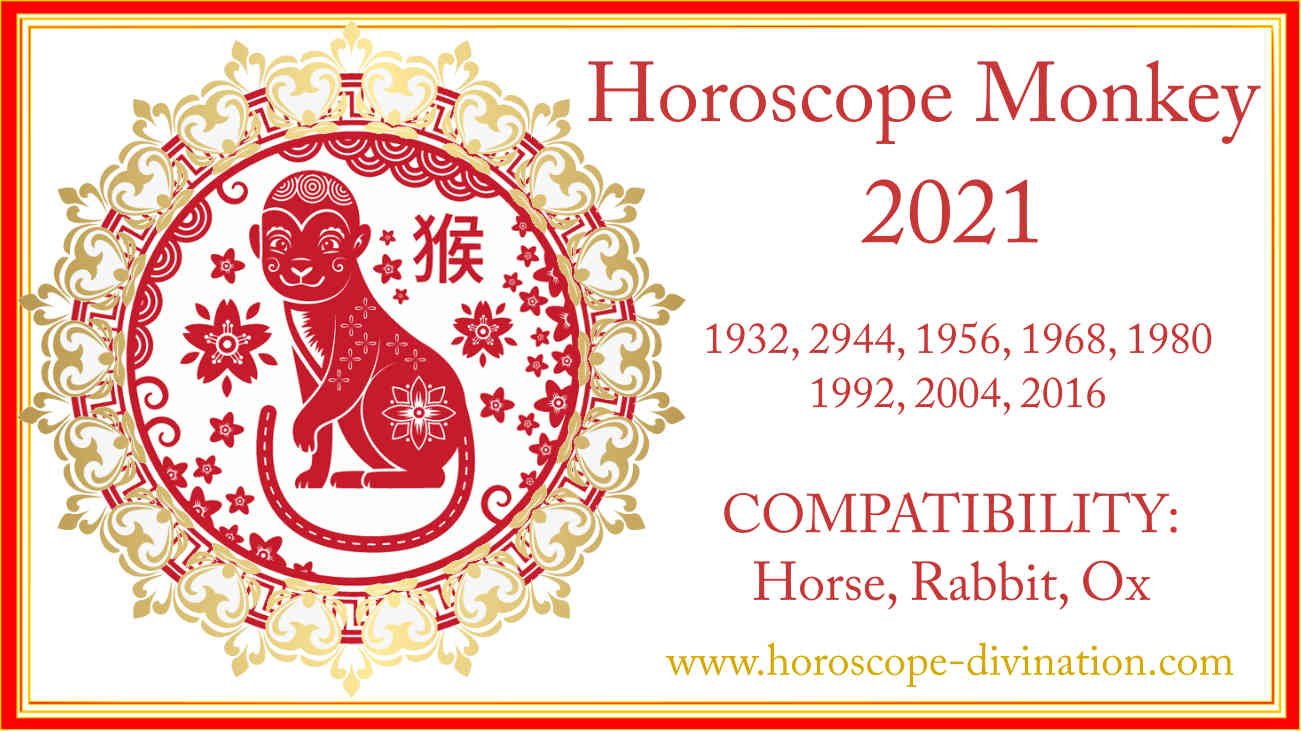 Chinese Horoscope 2021 Monkey