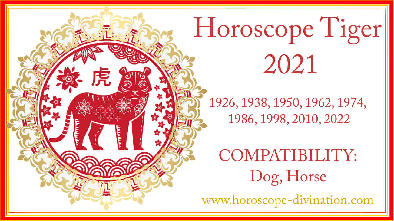 Chinese Horoscope 2021 Tiger