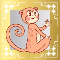 Chinese Monkey zodiac Animal