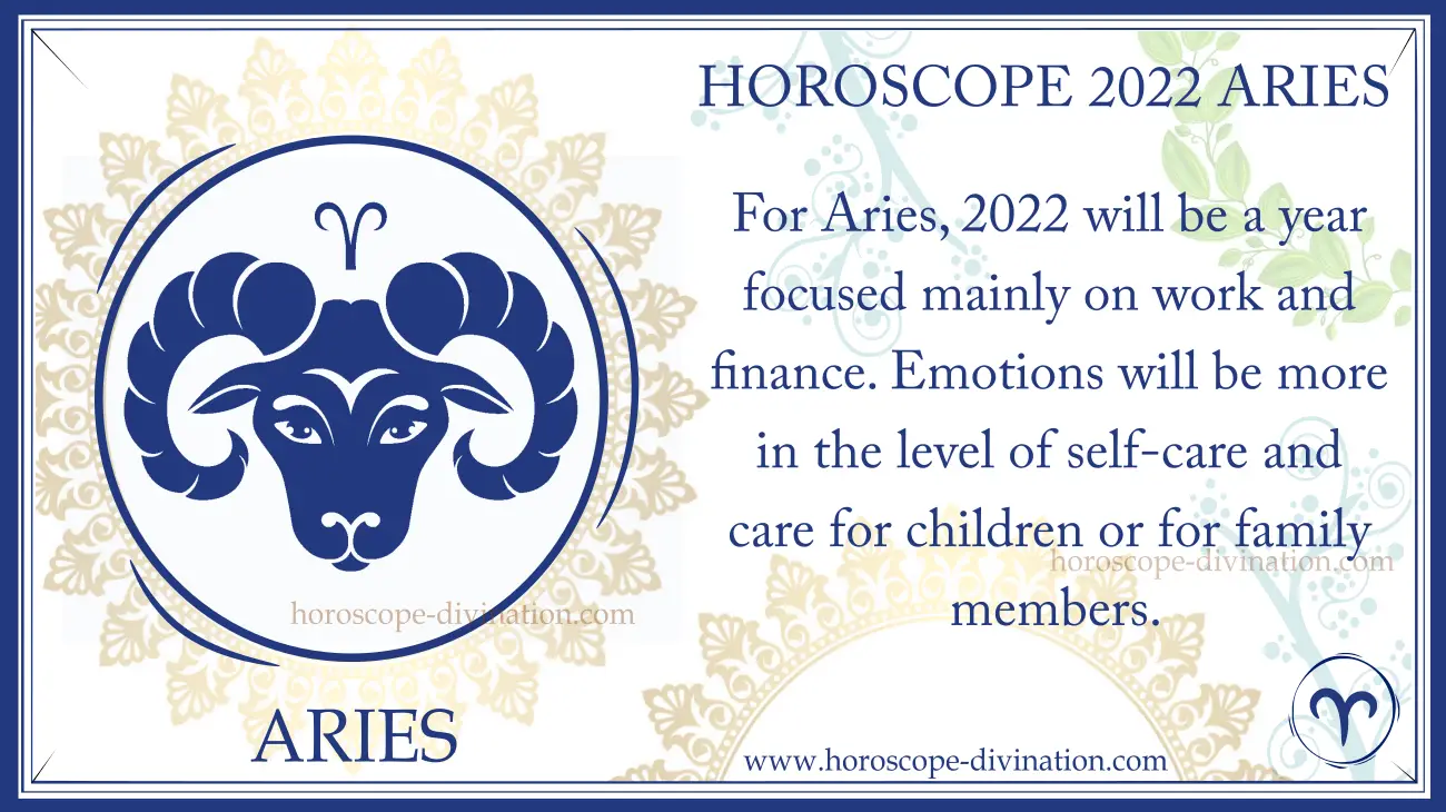 Horoscope 2022 Aries