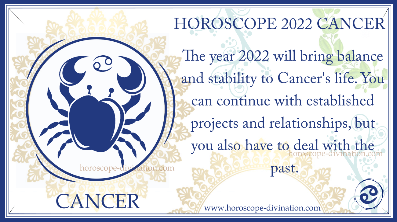 Horoscope Cancer 2022