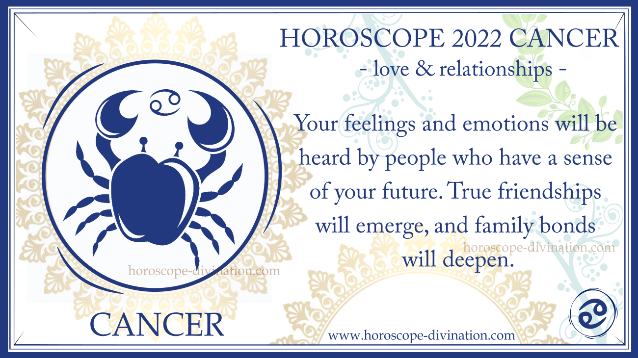 yearly Horoscope 2022 Cancer