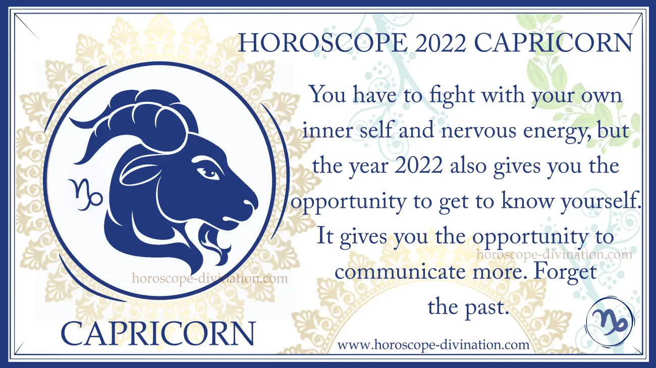 Capricorn: Horoscope 2022 - Astrology Prediction 2022