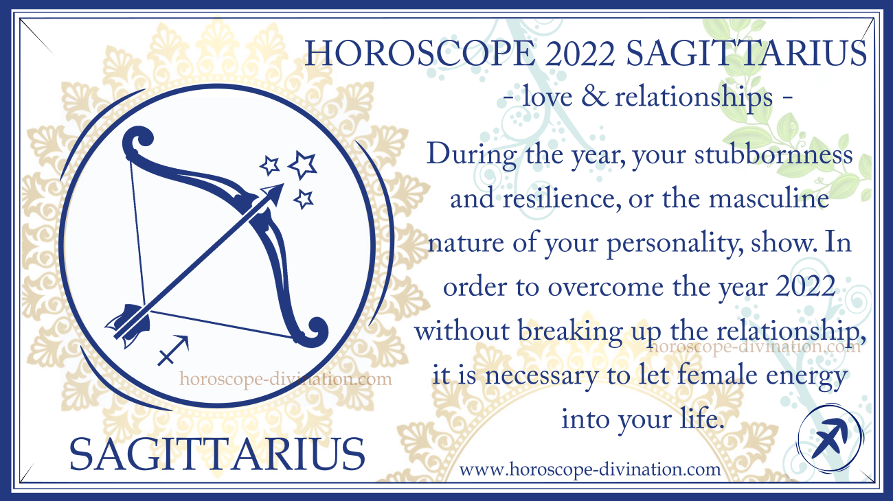 love and relationships horoscope 2022 Sagittarius