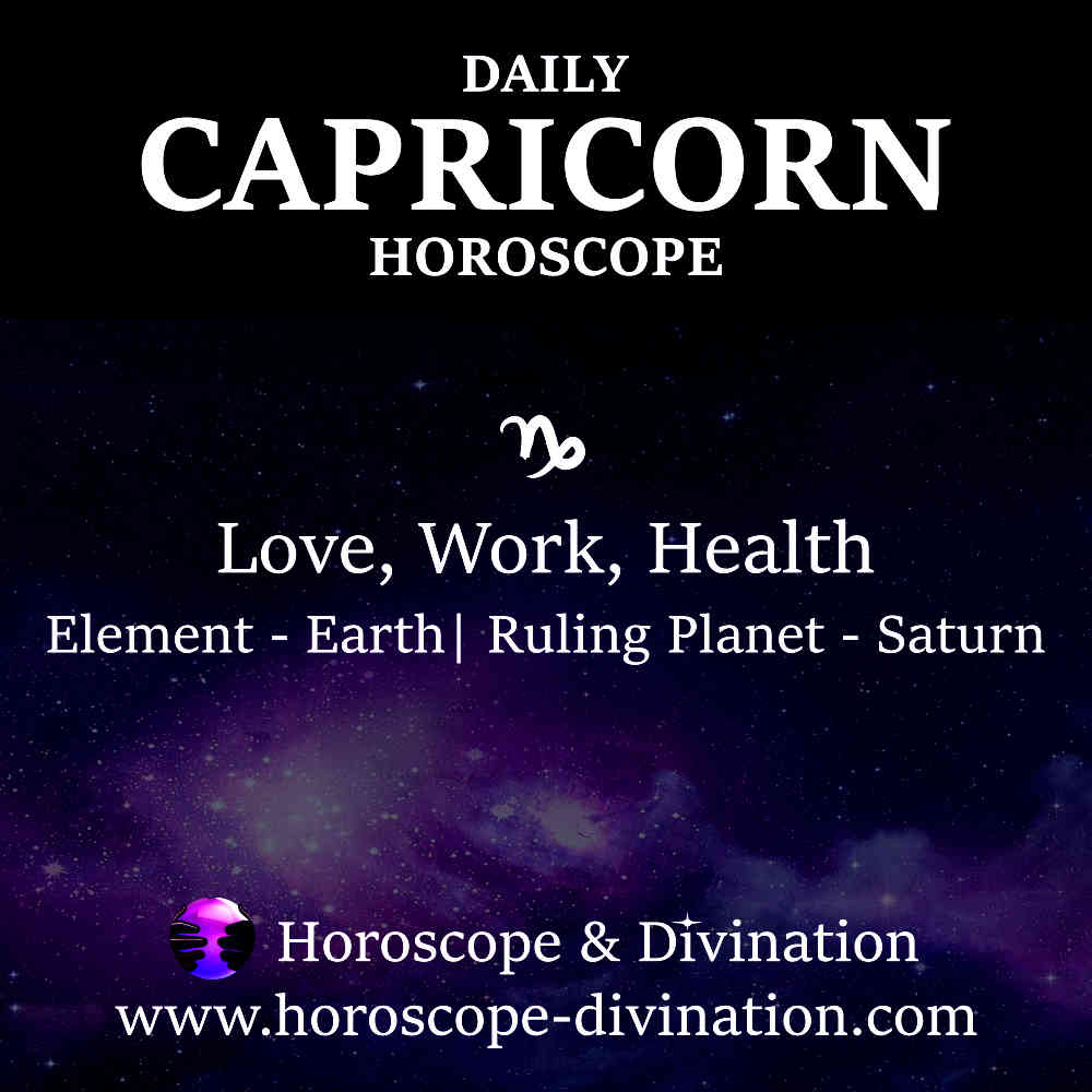 daily horoscope for capricorn today