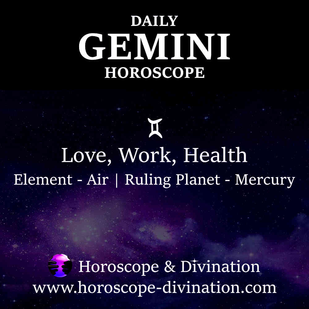 Gemini Daily Horoscope
